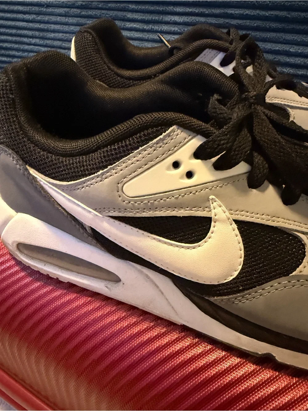 Nike Black, Gray and White Men's Athletic Shoes